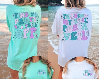 Last Splash Bachelorette Party Shirt, Bachelorette Party Shirt, Mermaid Bachelorette Party Shirt, Bridal Tee, Mermaid Bride, Comfort Colors