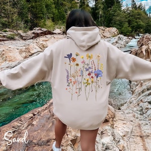 Floral statue hoodie cheap