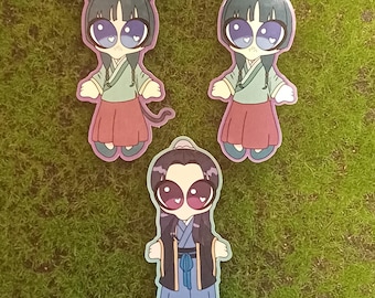 Apothecary Diaries MaoMao & Jinshi Stickers