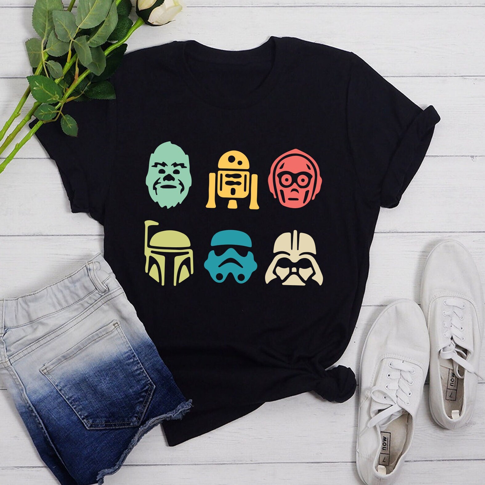 Star Wars Retro Shirt Disney Star Wars Star wars Tshirt Disney