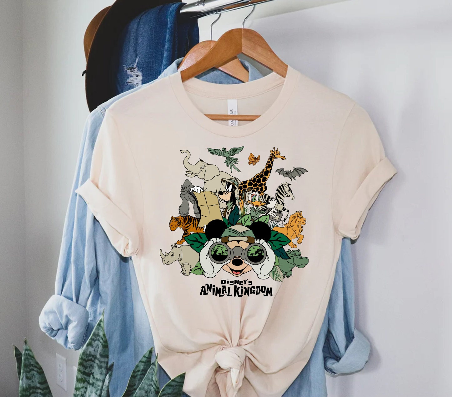 Discover ディズニー メンズ レディース Tシャツ 100 Years of Wonder 東京ディズニーランドへ 夏休み キッズ ミッキー ミンネ
