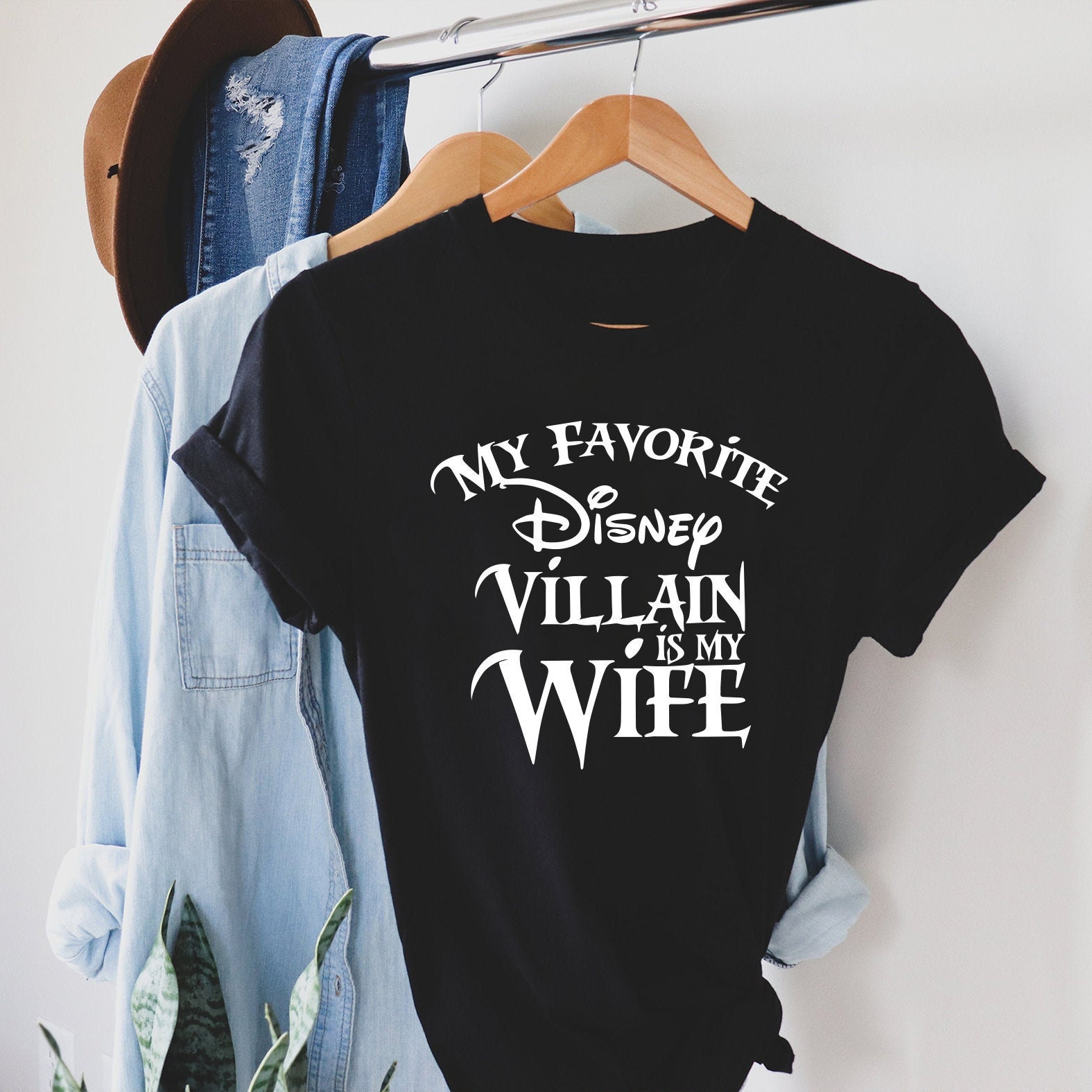 Discover My favorite Disney Villain is My Wife Disney T-shirt, Disney Shirt, Disney Family Shirt, Disney Vacation Shirt