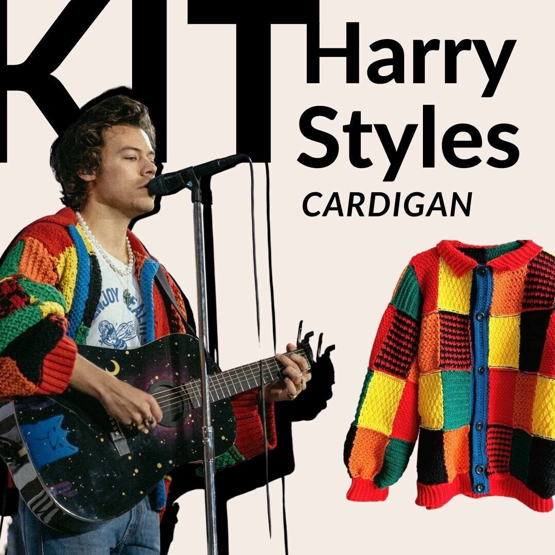 harry styles outfit cardigan