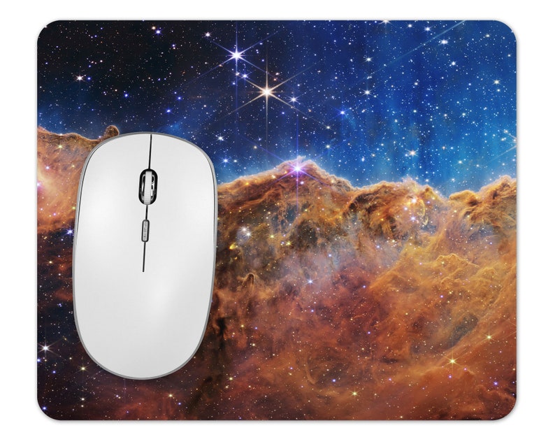James b Space Telescope Carina Nebula Mousepad JWST, Astronomy, Space Gifts, Astronomy Gifts