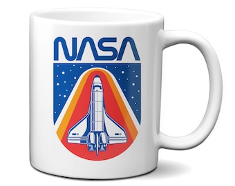 NASA Space Shuttle Launch Mug | Space Collectible