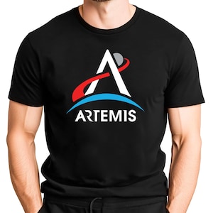 Camiseta con el logo del programa Artemis de la NASA / Camiseta gráfica de exploración espacial