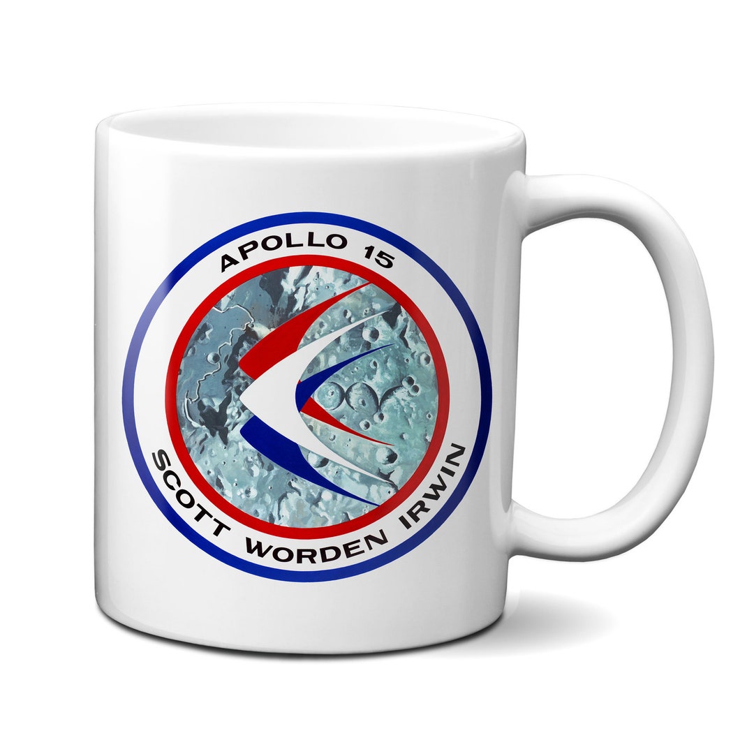 Apollo 15 Mission Patch Mug | Space Program Collectible - Etsy