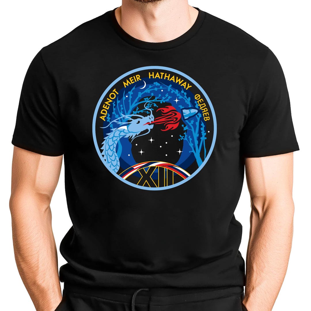 Crew-12 Mission Logo Shirt | Spacex Space Launch Collector Tee - Etsy