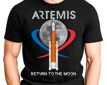 NASA Artemis Return to Moon T-Shirt | Space Enthusiast Gift