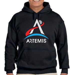 NASA Artemis Program Pullover Hoodie | Space Exploration Apparel