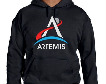 NASA Artemis Program Pullover Hoodie | Space Exploration Apparel