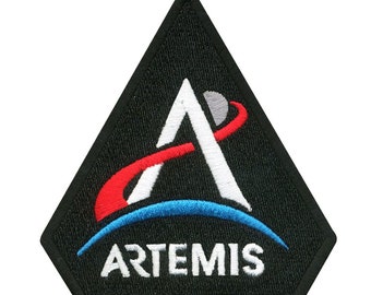 NASA Artemis Program Patch | Sew or Iron-On Space Mission Patch