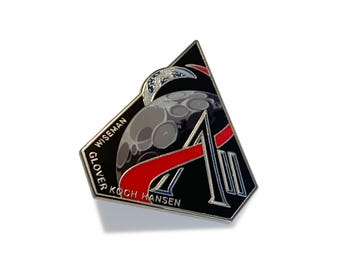 NASA Artemis 2 Hard Enamel Mission Logo Pin | Return To The Moon | Space Collectible