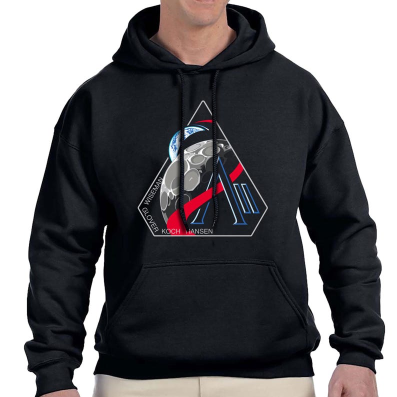 NASA Artemis 2 Mission Logo Pullover Adult Hoodie