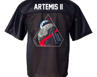 NASA Artemis 2 Replica Jersey - Space Exploration Football Jersey
