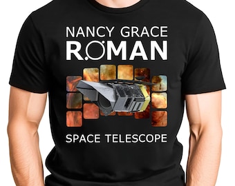 NASA Nancy Grace Roman Telescope Adult T-Shirt | Space Collector