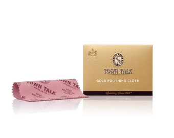 Dezelfde dag Verzending | Town Talk Sieraden Polijstdoek voor Goud & Goud Fill | Mini 2 1/4"* 5 1/2" | Non-Scratch Sieraden Reiniger
