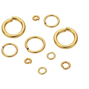 14K Gold Filled Open Jump Ring l 3mm | 21 Gauge l 10 pcs l 1/20 14K Gold Filled l Strong Jump Ring l Split rings l DIY l Jewelry Making