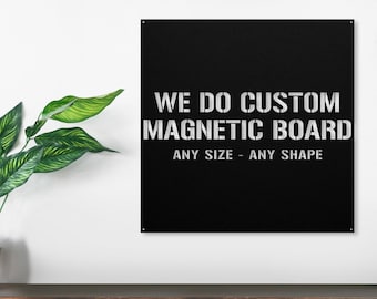 Custom Magnet Board, Custom Metal Board, Travel Magnet Board, Story Board, Home Office Bulletin Board, Keepsake Organization Board