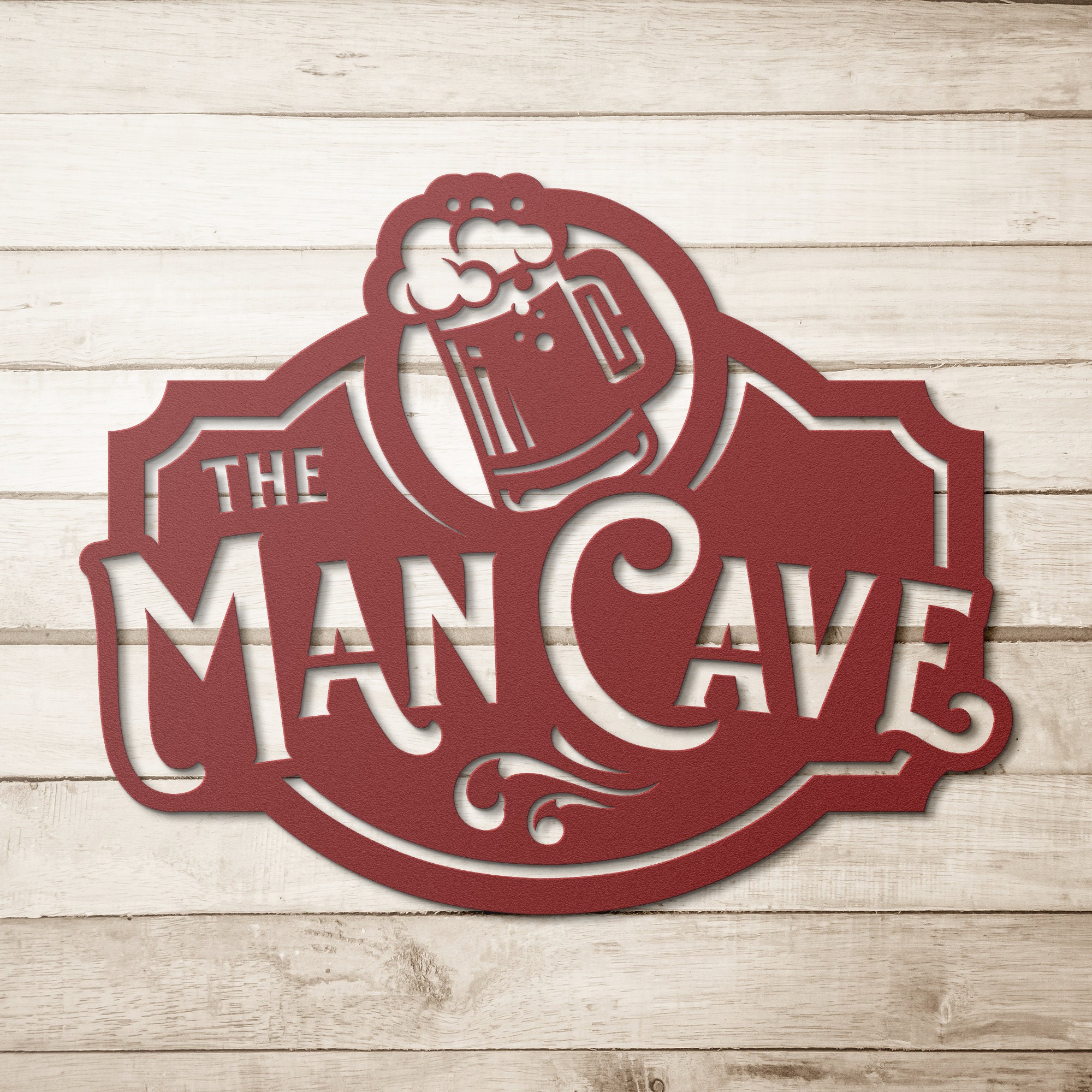 Man Cave Sign, Beer Metal Sign, Personalized Pub Sign, Outdoor Bar Sign ...