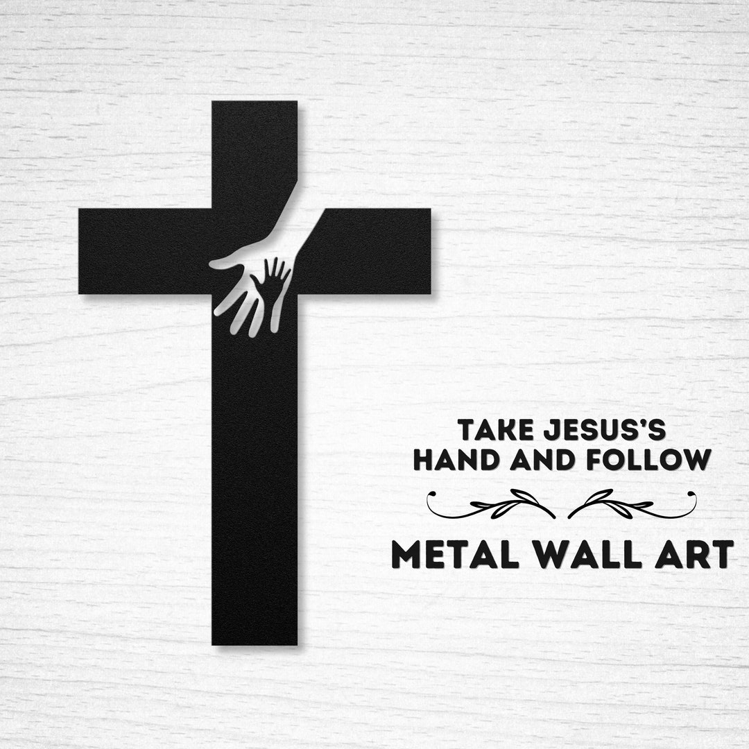 Cross Wall Art, Christ Cross Wall Decor, Religious Christian