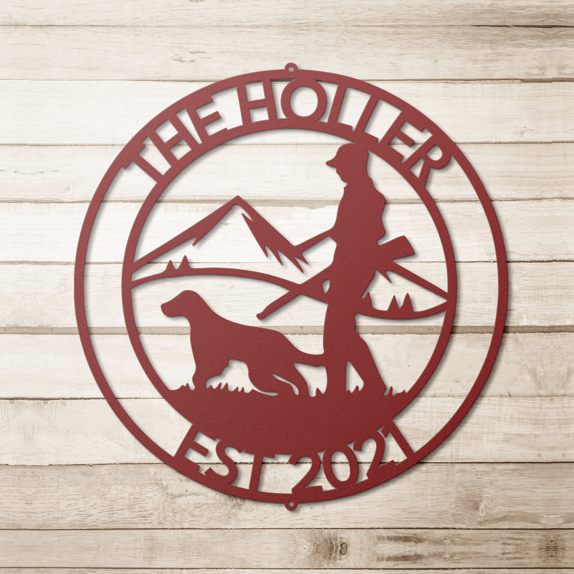 Hunting Sign, Born to Hunt, Personalized Duck Buck Fish Pheasant ...