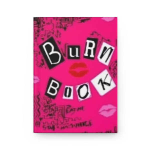 Burn Book Etsy Burn Book Etsy