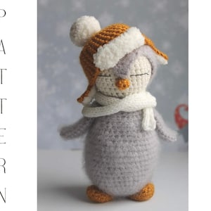 Crochet Penguin Pattern, Amigurumi Penguin Pattern, Penguin Toy, Penguin Pattern