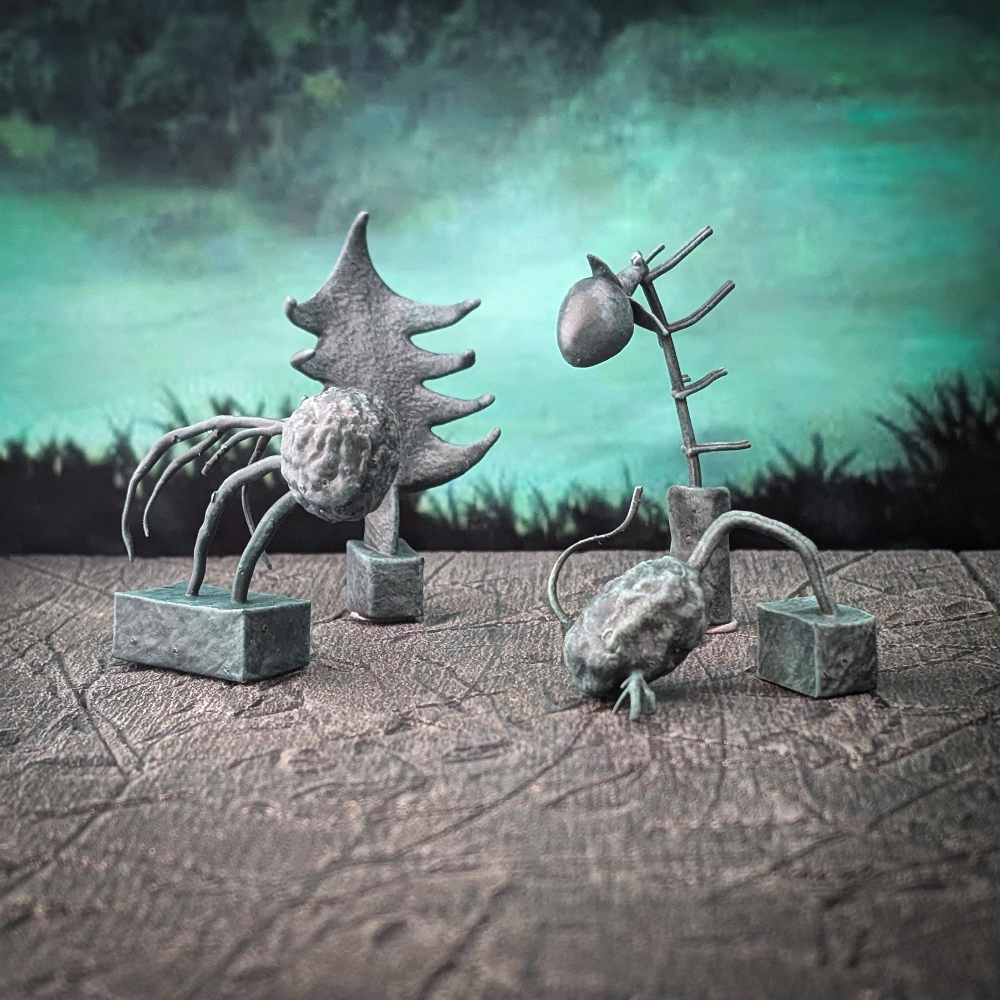 Miniature Beetlejuice Sculptures - for Lemax Spooky Town, Dept. 56,  Tabletop, Diorama - Etsy