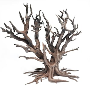 Large Spooky Tree - Haunted Tree - Miniature for Lemax Spooky Town, Dept. 56, Tabletop, RPG