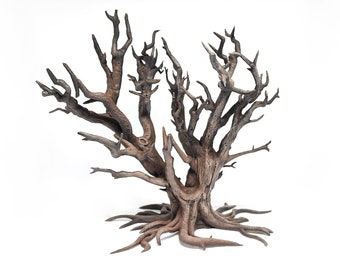 Large Spooky Tree - Haunted Tree - Miniature for Lemax Spooky Town, Dept. 56, Tabletop, RPG