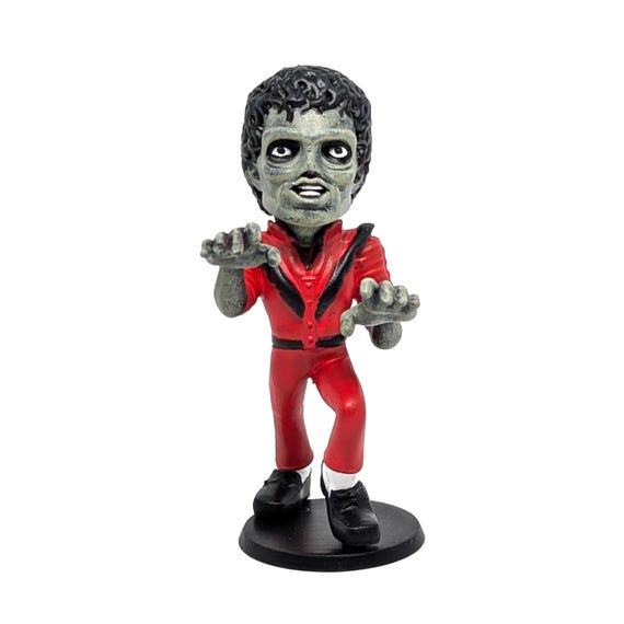 Michael Jackson Thriller Miniature - for Lemax Spooky Town, Dept