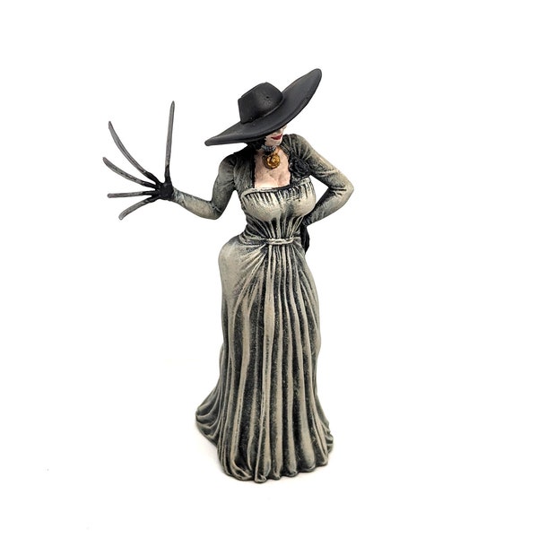 Lady Dimitrescu - Resident Evil Village - Pour Lemax Spooky Town, Dept. 56, Tabletop, RPG