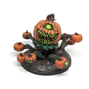 The Pumpkin King - Miniature For Lemax Spooky Town, Dept. 56, Halloween Village, Tabletop, RPG