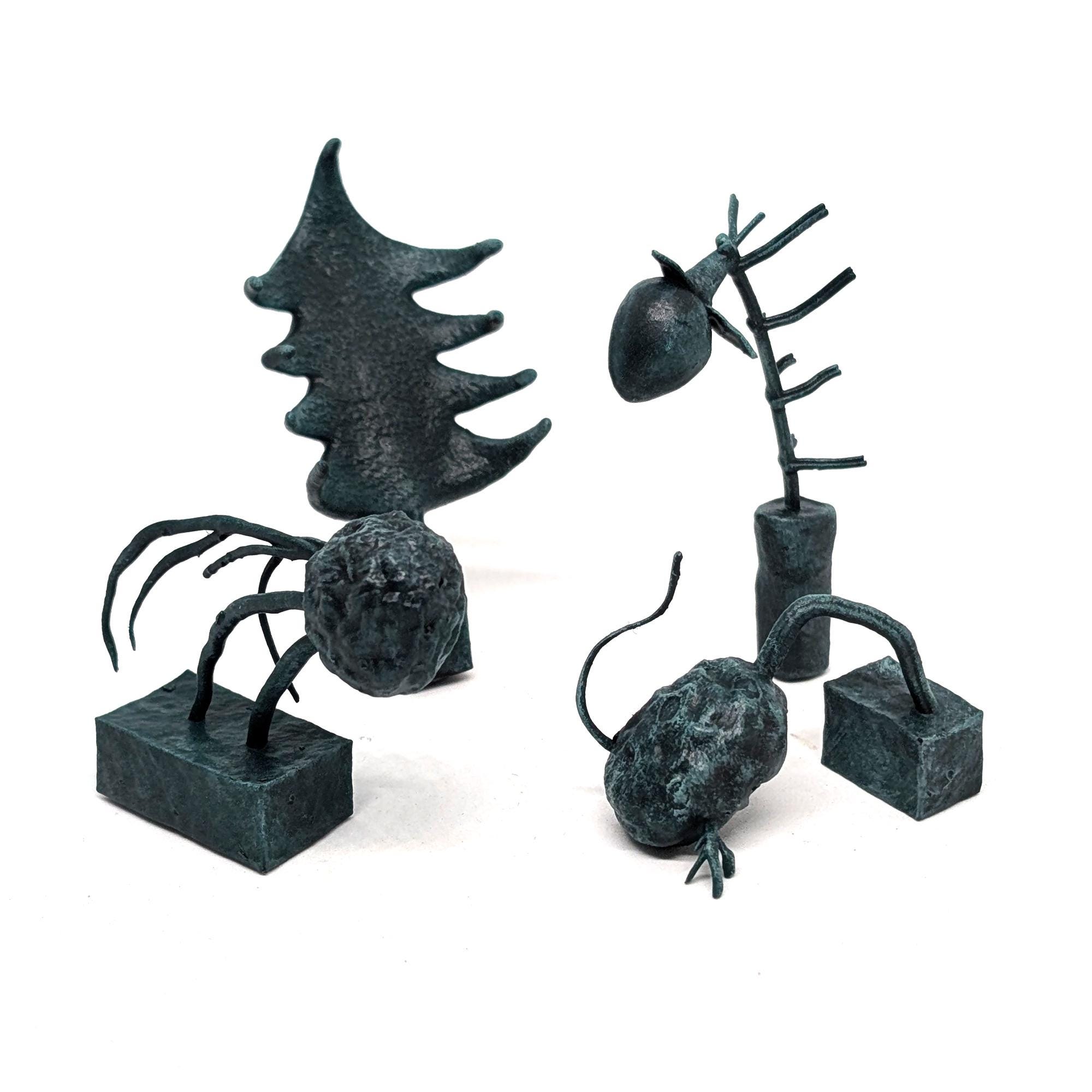 Miniature Beetlejuice Sculptures - for Lemax Spooky Town, Dept. 56