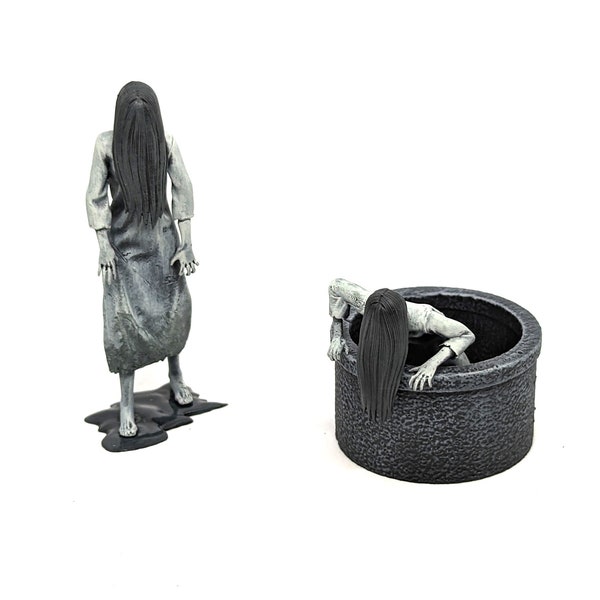 Samara Morgan - The Ring - Para Lemax Spooky Town, Dept. 56, juego de mesa, juego de rol, Dead by Daylight