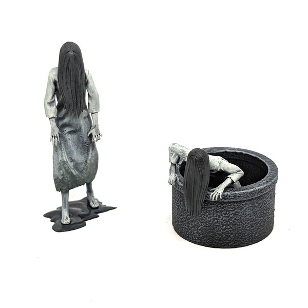 Samara Morgan - The Ring - For Lemax Spooky Town, Dept. 56, Tabletop, RPG, Dead by Daylight