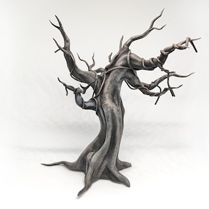 Spooky Tree - Haunted Tree - Miniature for Lemax Spooky Town, Dept. 56, Tabletop, RPG