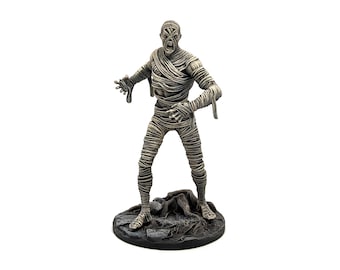 Mummy Miniature - For Halloween Village, Lemax Spooky Town, Dept. 56, Tabletop, RPG