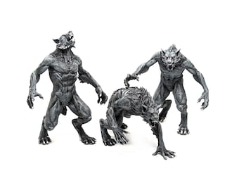 Werwölfe Werewolf - Für Lemax Spooky Town, Abt. 56, Tabletop, RPG