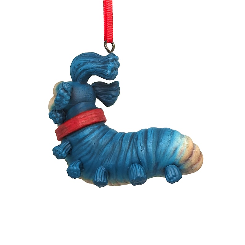 Labyrinth Wall Worm Ornament, Ello Worm, Labyrinth Movie Christmas Ornament