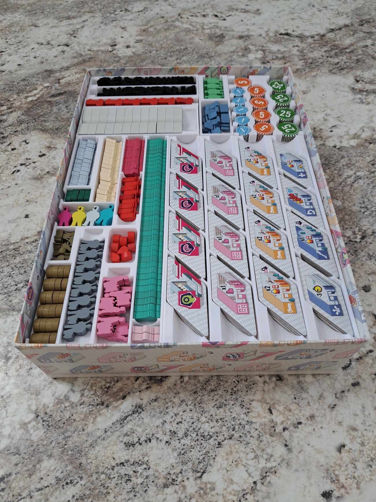 Clinic Deluxe Board Game Insert STL 3D Files - Base Game and All