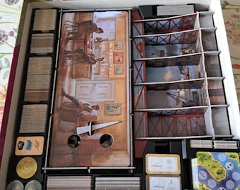 3D Printed Board Game Insert Organizer for Shipyard - 2nd Edition