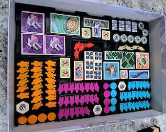 Small City Deluxe Board Game Insert: All Expansions, 3D Printed STL Files (Digital Download)