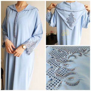 Djellaba crepe 2020 sale