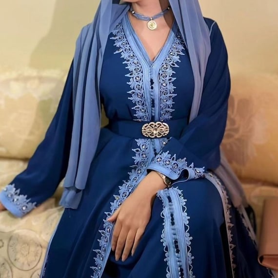 Moroccan Kaftan Dress Moroccan Wedding Guest Attire Moroccan Caftan, Wedding  Guest Kaftan, Engagement Moroccan Dress, Kuftan