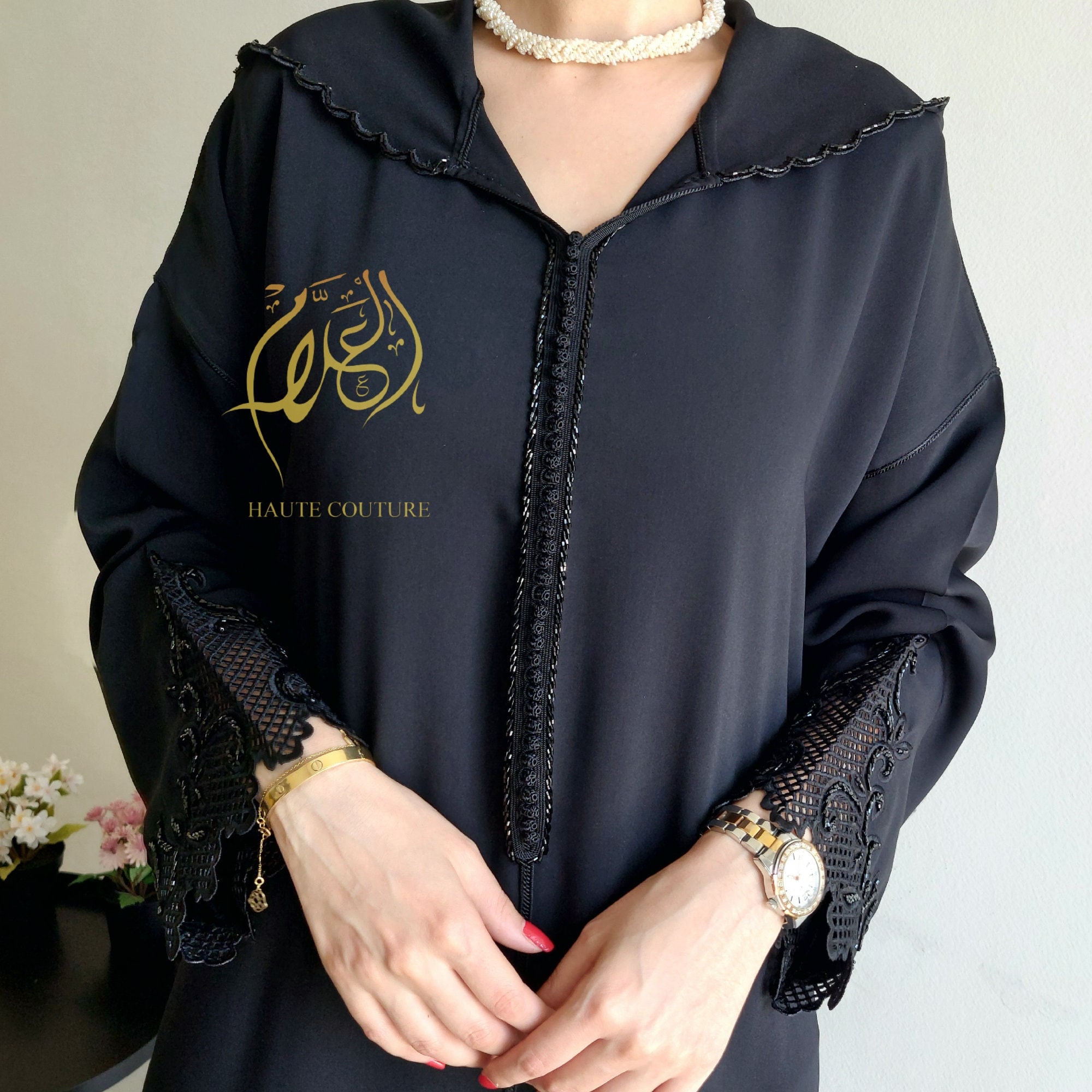 Djellaba noir 2020 sale