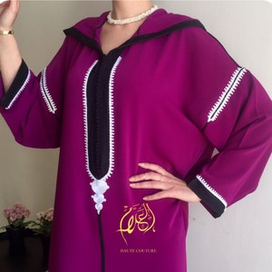 Jallaba collection Ramadan 2024, womens traditional moroccan jellaba, Elegant eid jelaba, embroidered djellaba, Trendy jalaba, gift for her. image 7
