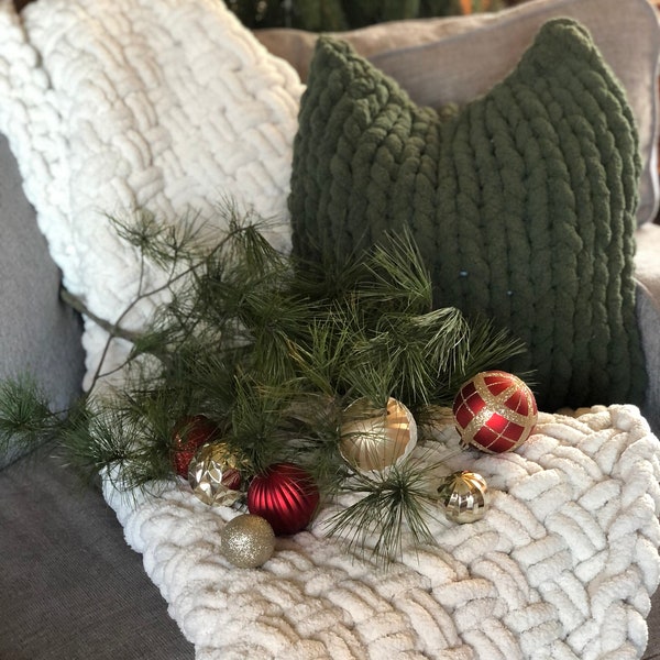 Big Chunky Blanket Etsy