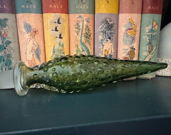 Vintage 1940's Green Authentic Genuine Jeannie/Genie Empolj Bottle Stopper
